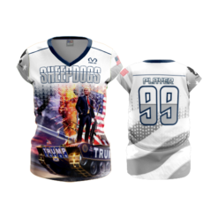1909 FD Womens V-Neck Capsleeve