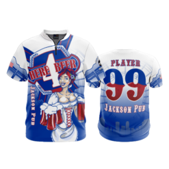 1736 FD Quarter Zip Batting Jacket SS