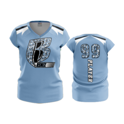 1924 FD Womens V-Neck Capsleeve