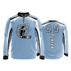 1924 FD Quarter Zip Batting Jacket LS