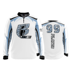 1924 FD Quarter Zip Batting Jacket LS