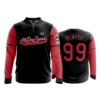 1736 FD Quarter Zip Batting Jacket LS