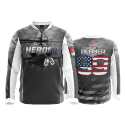 1943 FD Quarter Zip Batting Jacket LS