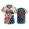 1914 FD Womens V-Neck