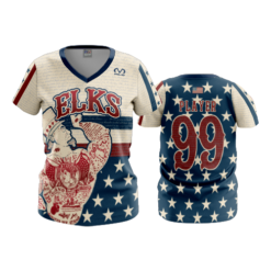 1914 FD Womens V-Neck