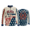 1914 FD Quarter Zip Batting Jacket LS