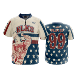 1914 FD Quarter Zip Batting Jacket SS