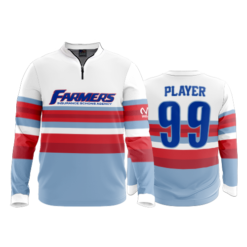 1940 FD Quarter Zip Batting Jacket LS
