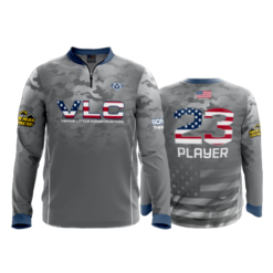 1917 FD Quarter Zip Batting Jacket LS