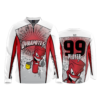 1108 FD Quarter Zip Batting Jacket LS