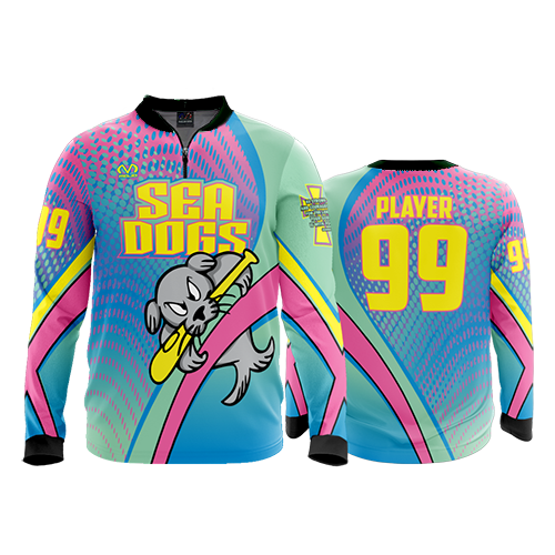 993 FD Quarter Zip Batting Jacket LS