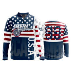 1954 FD Quarter Zip Batting Jacket LS