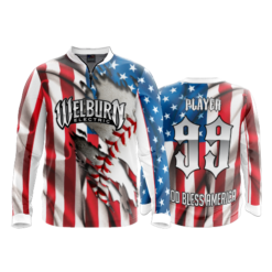 1971 FD Quarter Zip Batting Jacket LS