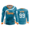 1957 FD Womens V-Neck Longsleeve