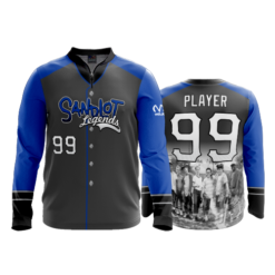 1964 FD Quarter Zip Batting Jacket LS