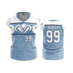 1952 FD Womens V-Neck Capsleeve