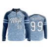 1952 FD Quarter Zip Batting Jacket LS