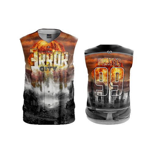 770 FD ProTek Mens Full Button Down Sleeveless