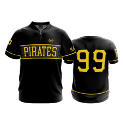 1987 FD Quarter Zip Batting Jacket SS