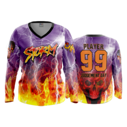 1983 FD Womens V-Neck Longsleeve