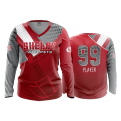 545 FD Womens V-Neck Longsleeve