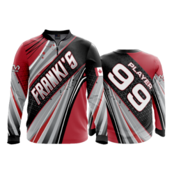 1988 FD Quarter Zip Batting Jacket LS