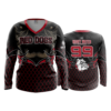 1990 FD Womens V-Neck Longsleeve