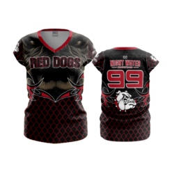 1990 FD Womens V-Neck Capsleeve