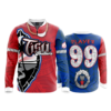 967 FD Quarter Zip Batting Jacket LS
