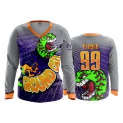 1993 FD Womens V-Neck Longsleeve-FLO INK + $5