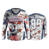 1335 FD Womens V-Neck Longsleeve