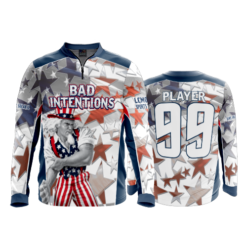 1335 FD Quarter Zip Batting Jacket LS