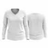 WOMENS VNECK LS - ADD ON
