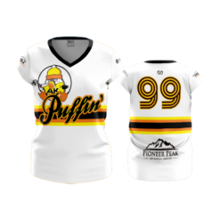 1887 FD Womens V-Neck Capsleeve
