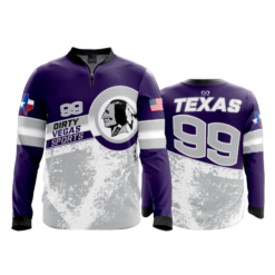 622 FD Quarter Zip Batting Jacket LS
