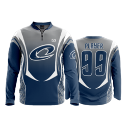 2014 FD Quarter Zip Batting Jacket LS