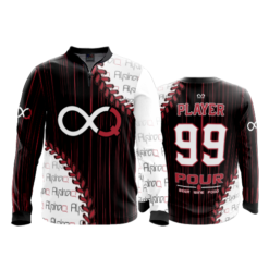 2016 FD Quarter Zip Batting Jacket LS