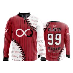 2016 FD Quarter Zip Batting Jacket LS