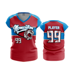 2020 FD Womens V-Neck Capsleeve