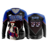 490 FD Womens V-Neck Longsleeve