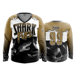 490 FD Womens V-Neck Longsleeve