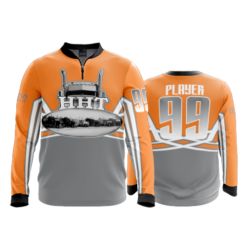 1274 FD Quarter Zip Batting Jacket LS