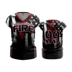 2011 FD Womens V-Neck Capsleeve