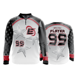 2023 FD Quarter Zip Batting Jacket LS