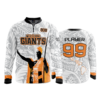 2024 FD Quarter Zip Batting Jacket LS-FLO INK + $5
