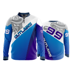 2030 FD Quarter Zip Batting Jacket LS
