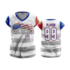 1986 FD Womens V-Neck Capsleeve