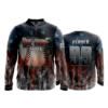 2035 FD Quarter Zip Batting Jacket LS
