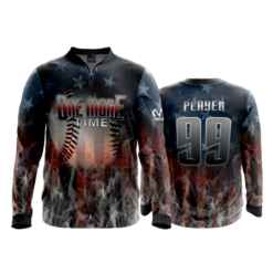 2035 FD Quarter Zip Batting Jacket LS