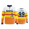 2029 FD Quarter Zip Batting Jacket LS